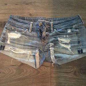 American eagle destroyed Jean shorts